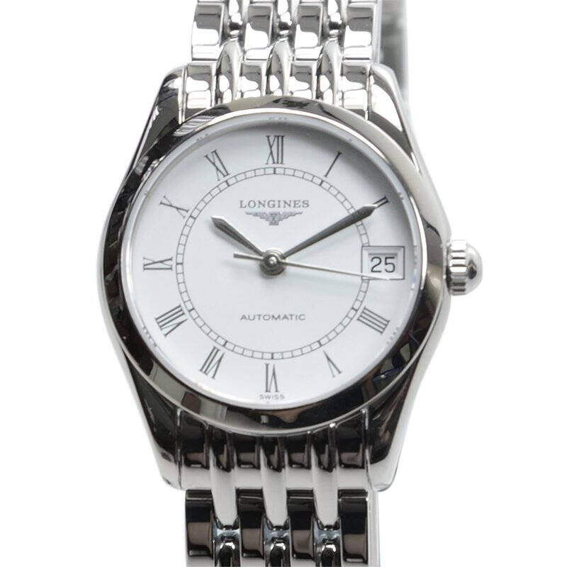 longines la classique 经典复古系列 女装手表 白色