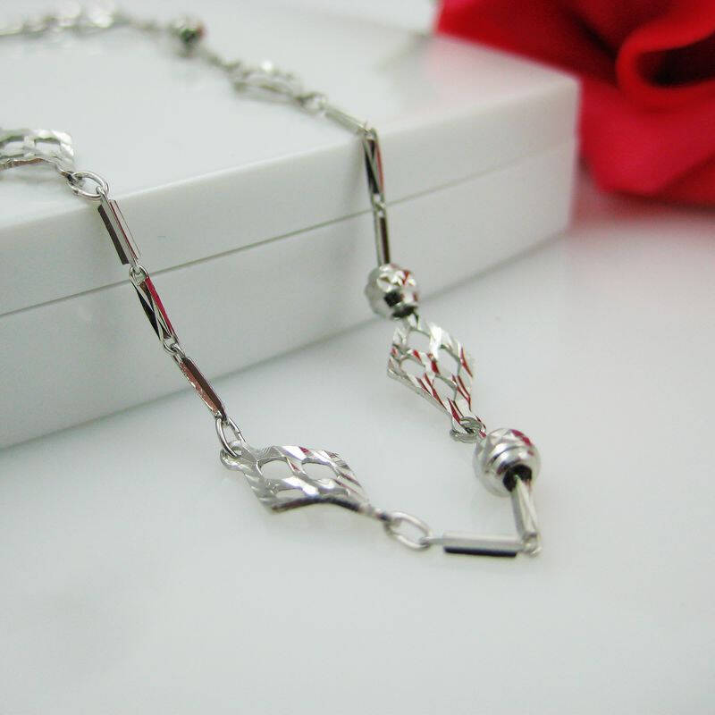 meicen美岑珠宝 pd990钯金手链0009 情人节 生日 礼物