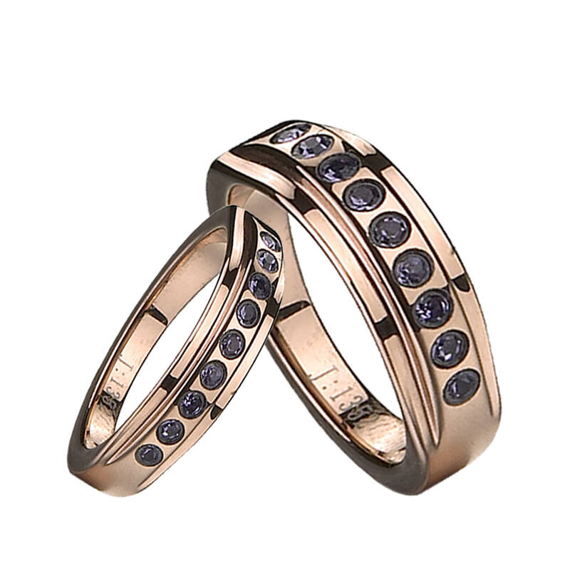 汤斯敦(tungsten)钨金戒指男士戒指有女戒可做情侣对戒指首饰品j1352