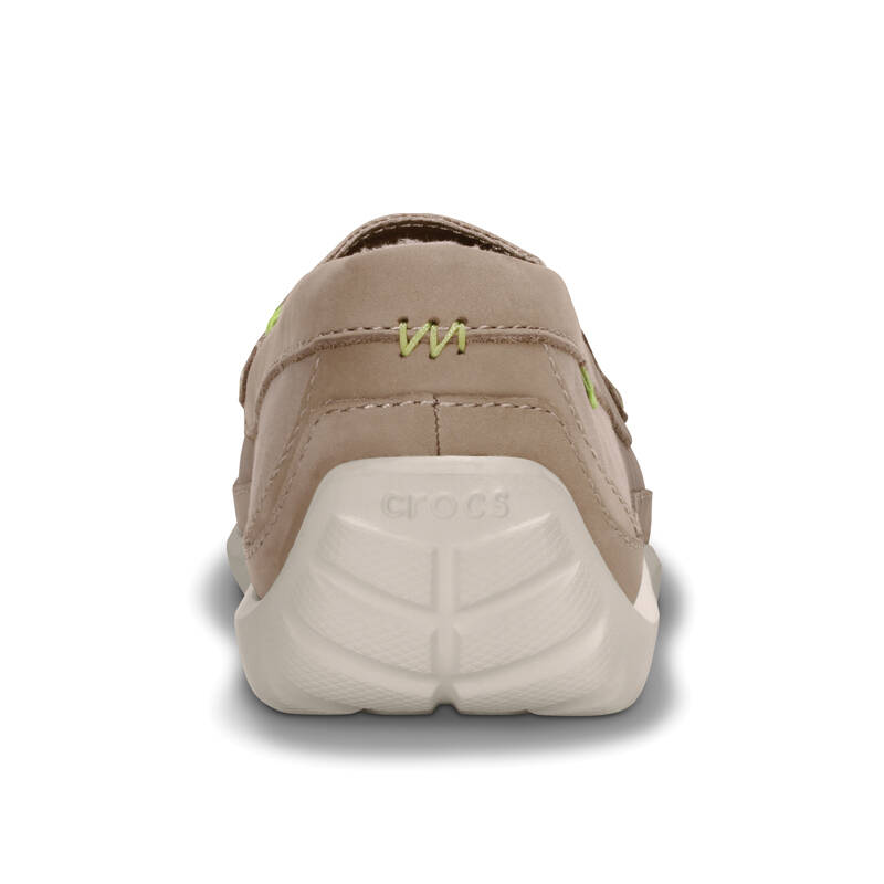 crocs卡骆驰休闲男鞋 男士领尚沃尔卢帆布鞋/15004 草灰/水泥灰-2g6