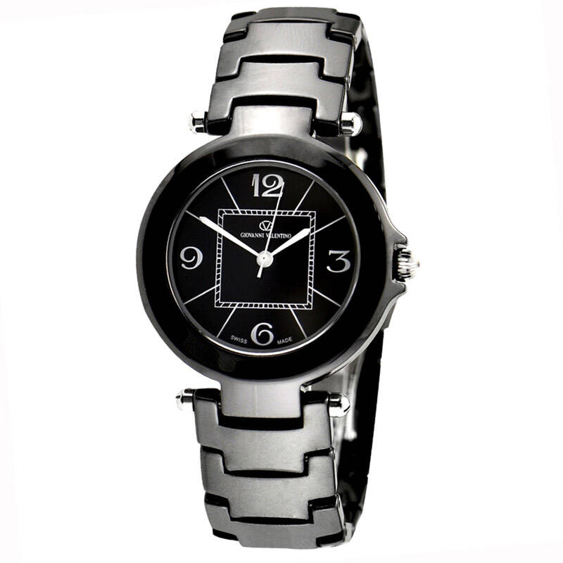 华伦天奴(valentino)经典潮流女士手表 时尚个性陶瓷女表白色 gv8508