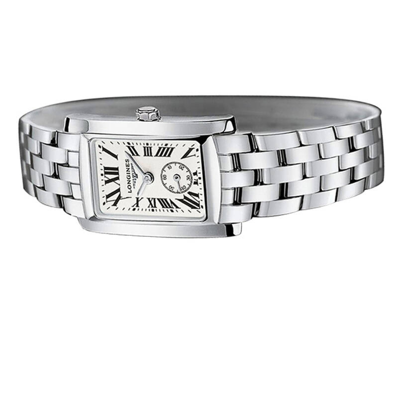 浪琴longines手表黛绰维纳系列石英女表l5.155.4.71.