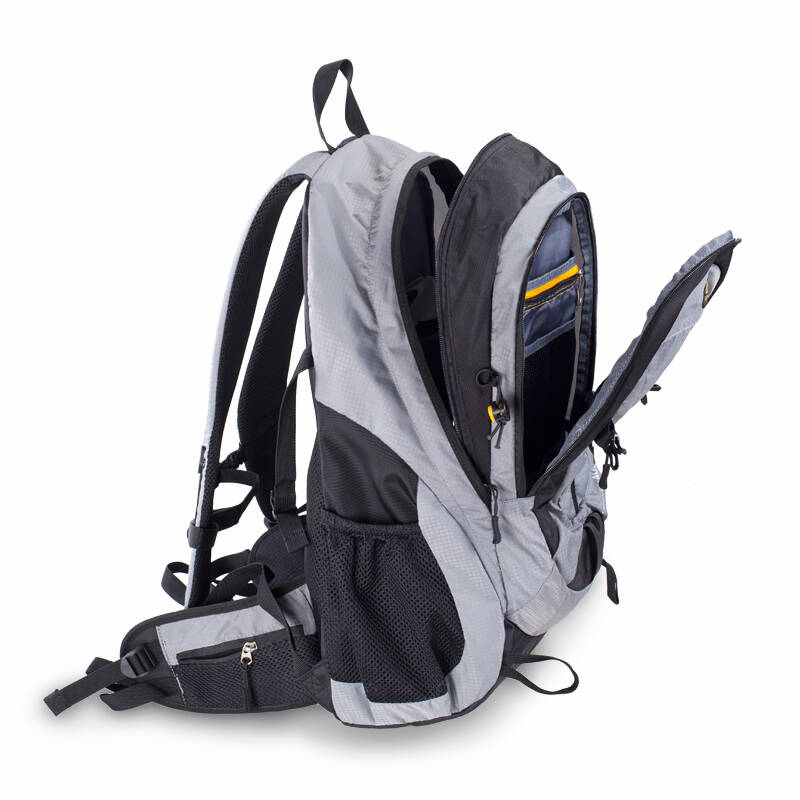 爱华仕旗下品牌劲美kimlee户外箱包40l旅行包专业户外登山包4017 灰色