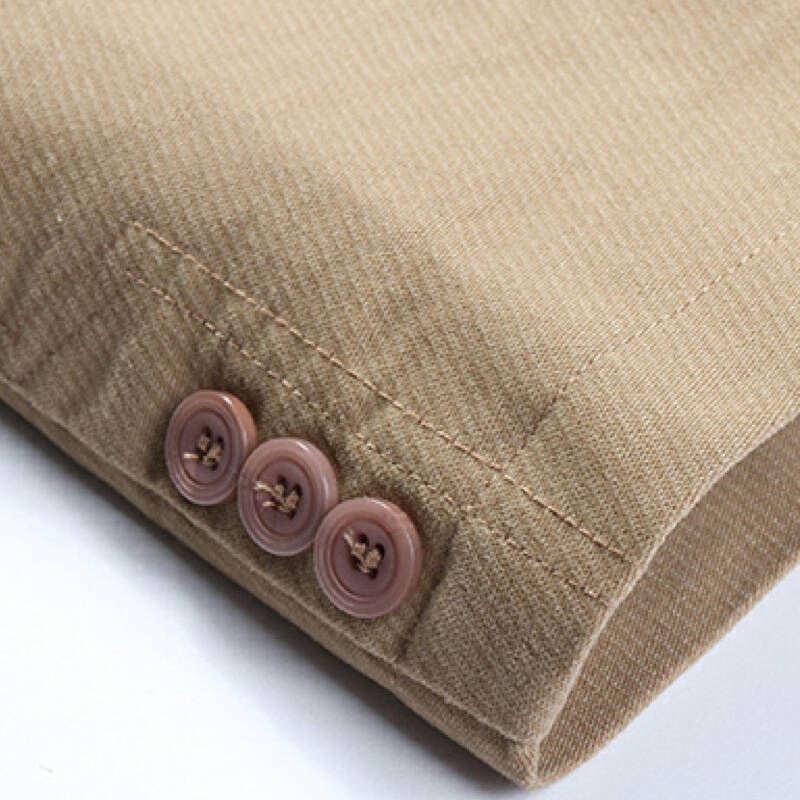 柏尼 2014年春秋季新品时尚青年拼接男士纯西装 jp20180-8602 卡其色