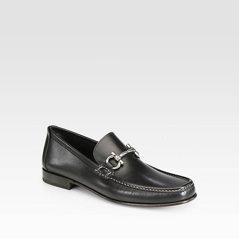 菲拉格慕 salvatore ferragamo 男式休閒皮鞋 black q00018868 10.