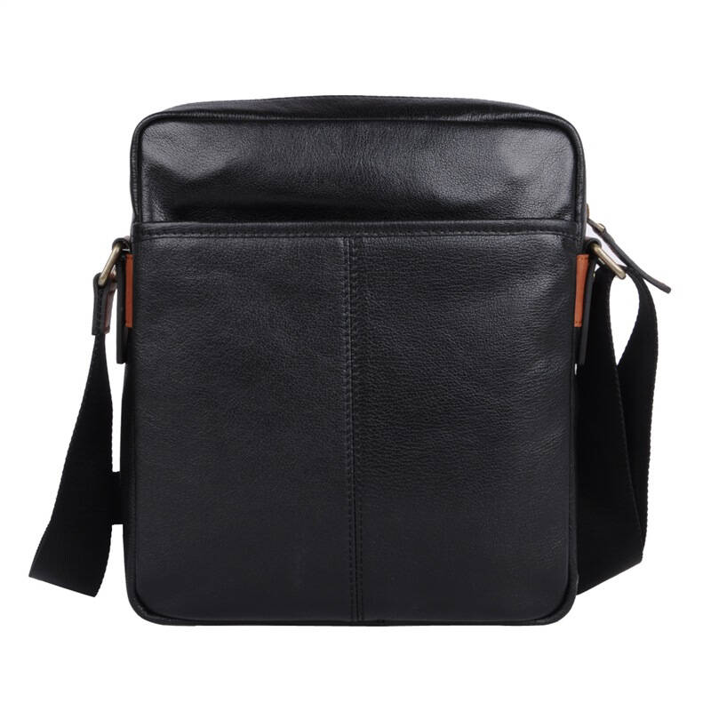 马度加vodka 男士真皮斜挎包 100%头层牛皮 商务个性单肩斜跨男包 vd