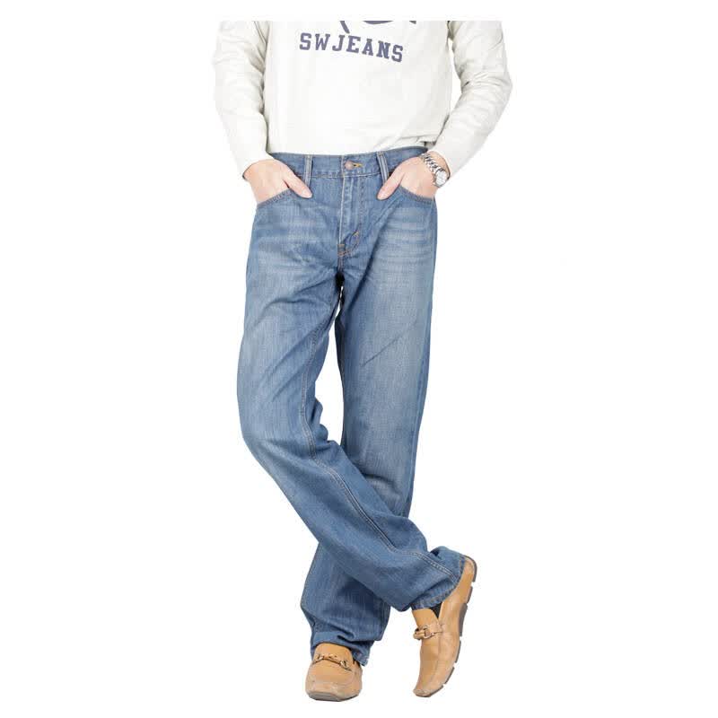 春季新品levis李维斯男裤514经典修身直筒牛仔裤00514-0487 w29*l32