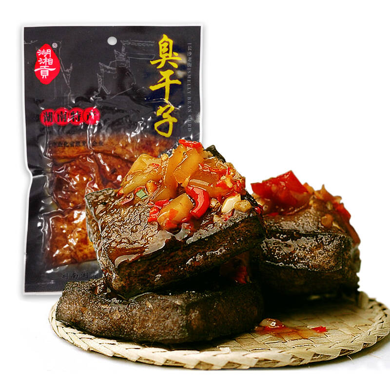 湖湘贡长沙老街臭豆腐80g 湖南特产臭干子