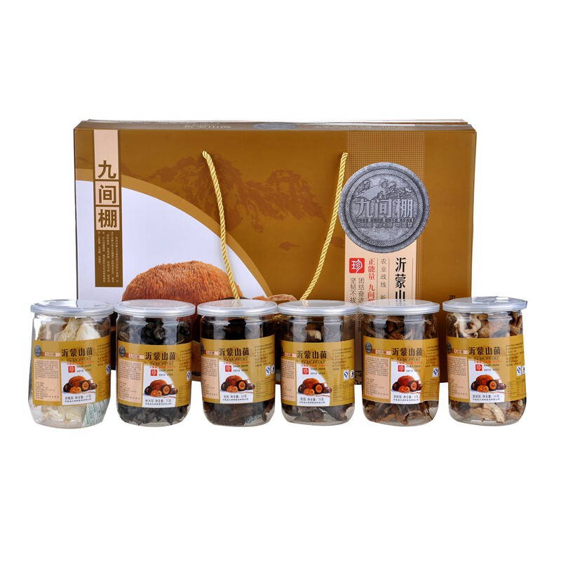 九间棚沂蒙山菌礼盒390g