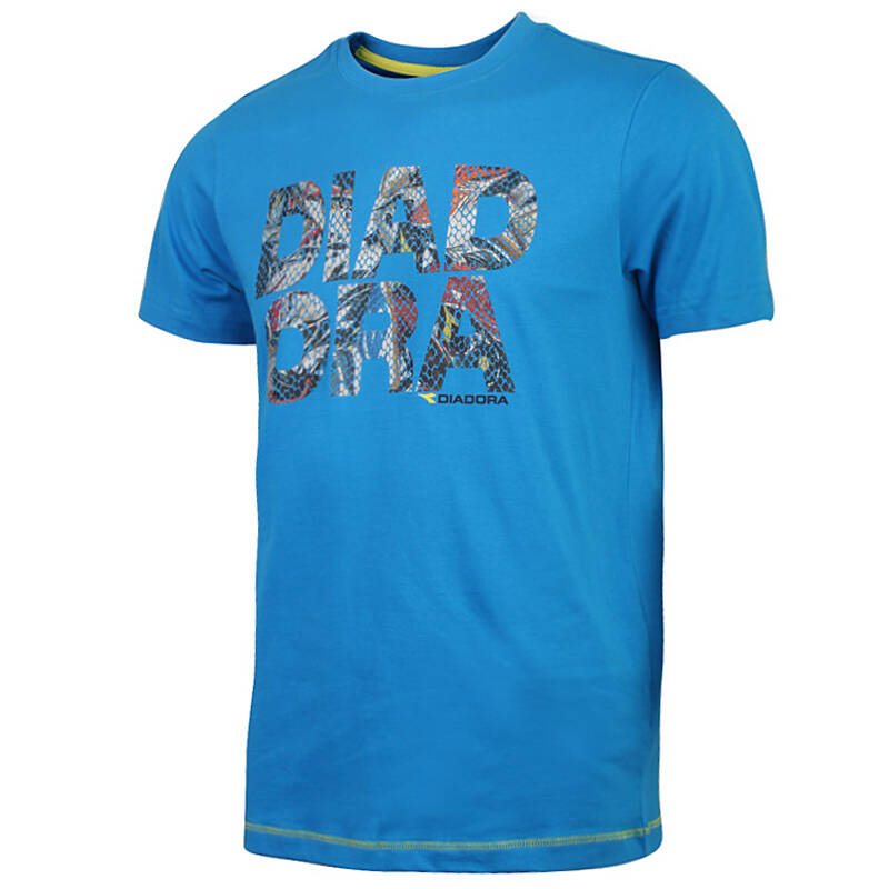 迪亚多纳diadora 男士圆领短袖t恤 11310314(无货暂时下架) 商标黄 l
