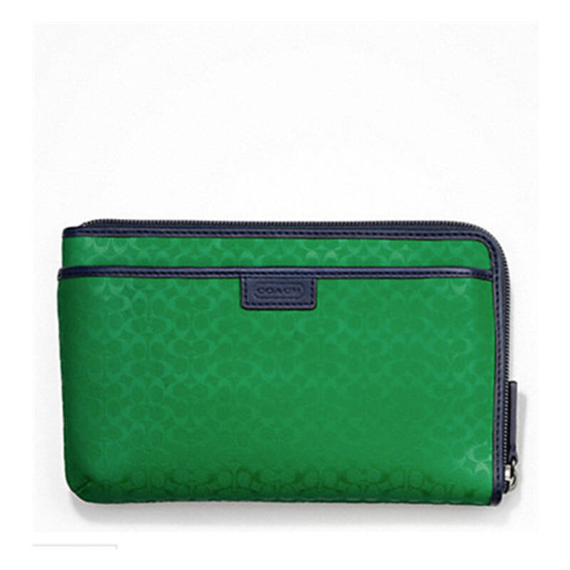coach 蔻驰男士heritage经典coach商标多功能包(经典商品) 绿色
