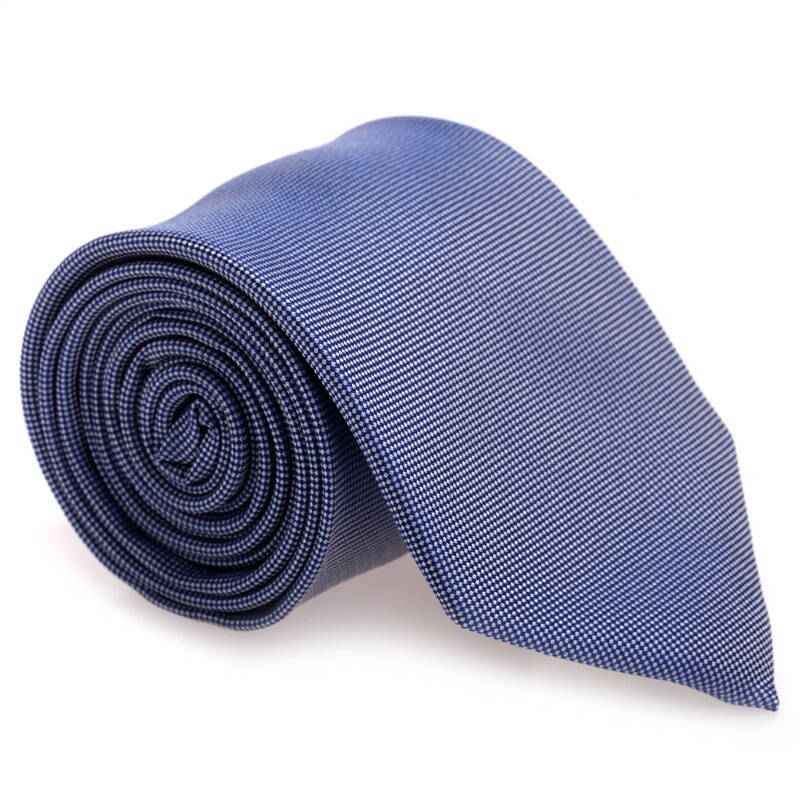 calvin klein 卡文克莱 男款深蓝色纯色真丝领带 rn121148