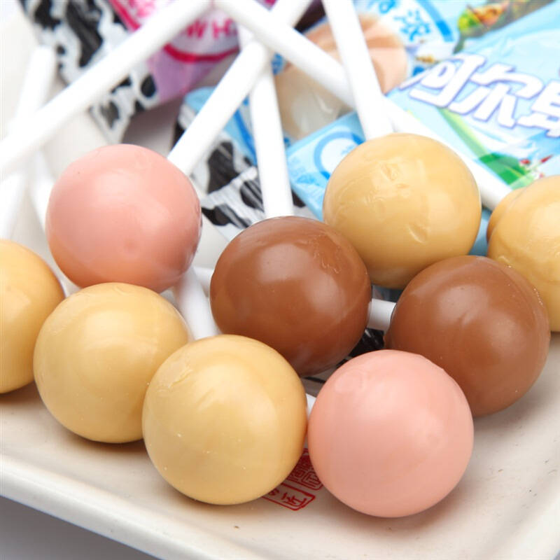 【京东超市】阿尔卑斯精选特浓牛奶硬糖棒棒糖混合味20支装120g(新老
