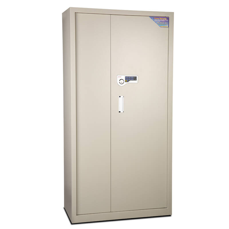全能(qnn)bmg8001b双门双保险文件柜 带锁办公家用储物资料柜