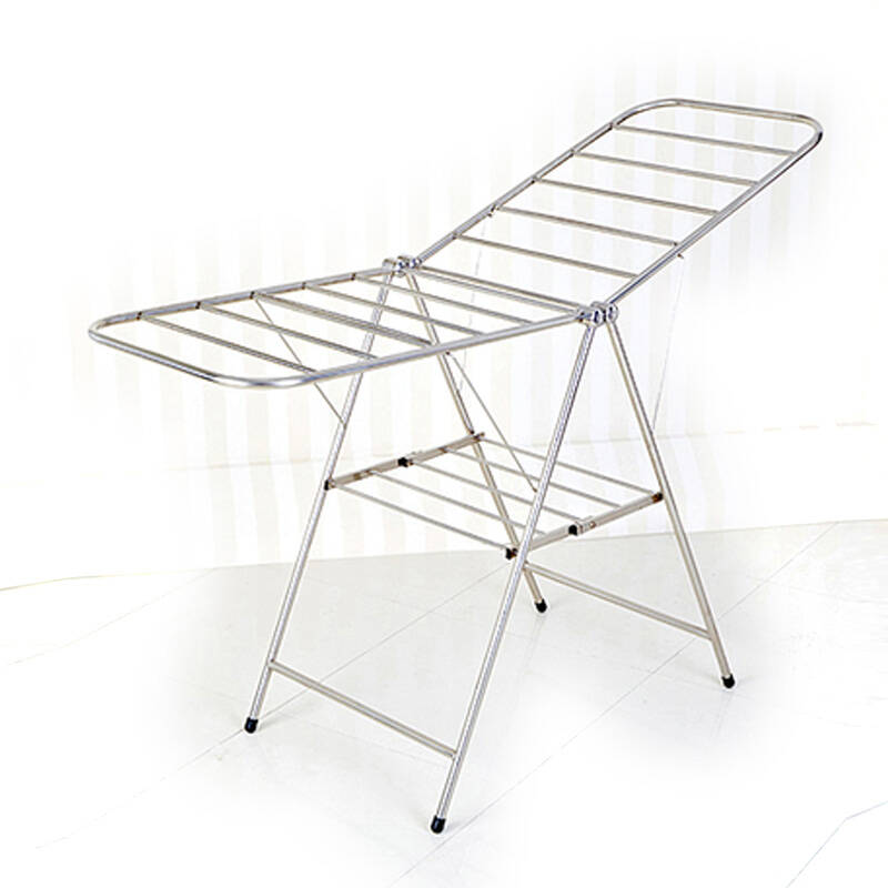 好太太全不锈钢落地折叠晾衣架晒架2006圆管挂衣架