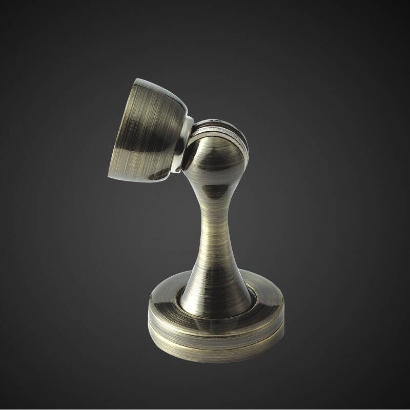 名门五金闭门器 加厚优质地吸 家庭室内门五金门吸 黄古铜 拉丝不锈钢