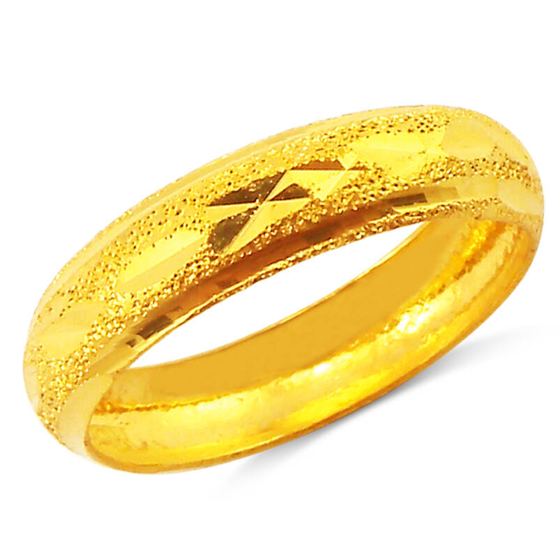 结婚黄金戒指图片大全图片