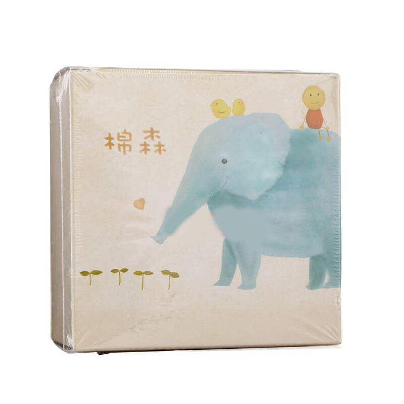 棉森 舒肤亲水性多用网格化妆棉 204片 4款 超棉柔