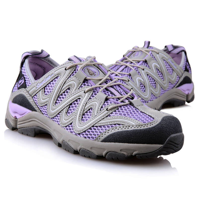 圣弗莱(sevlae)女款户外超轻速干透气涉水专用溯溪鞋 9311816004-浅紫