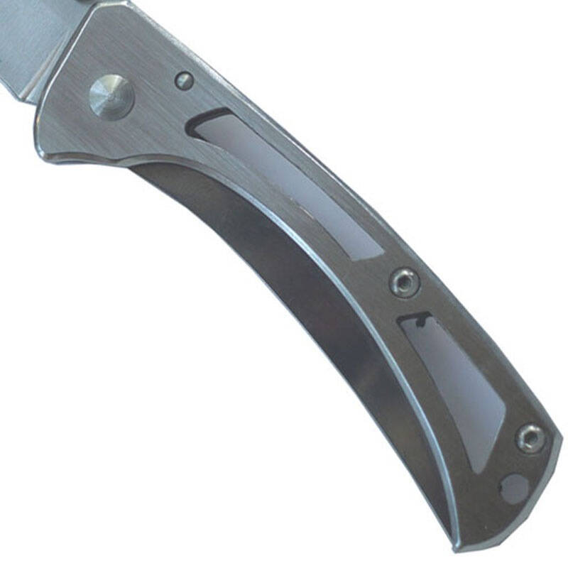 迪克(tekut) lk5080钢铁侠镂空折刀 金属质感 时尚刀 户外刀 礼品刀