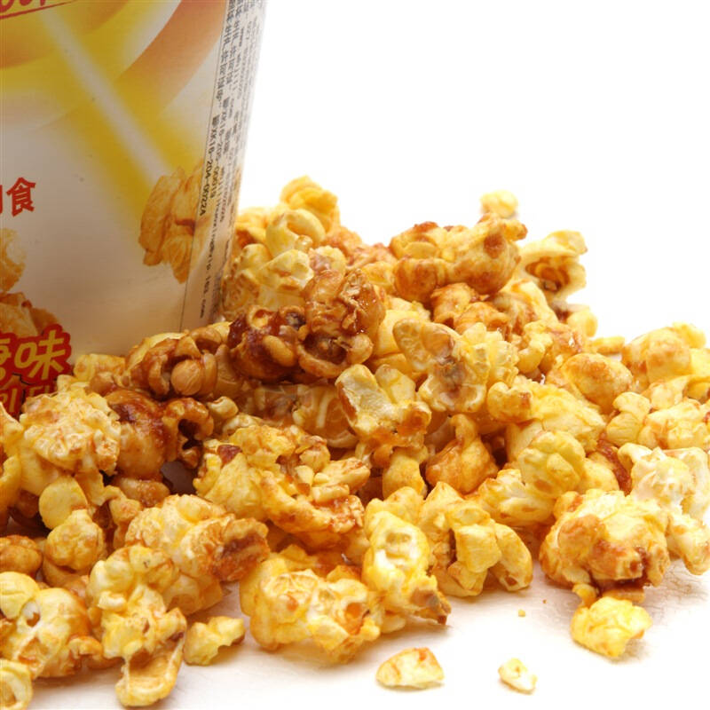 吉利火星即食桶装爆米花60g*16桶 焦糖味