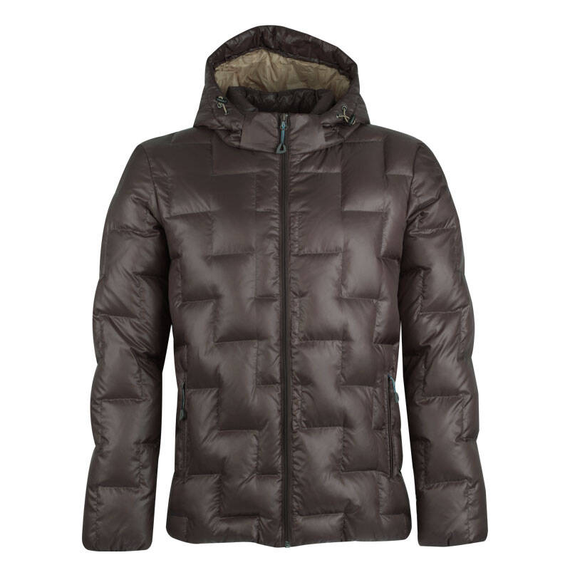 建侬 秋冬新款 户外女款羽绒服 防风保暖 黑鸭绒 6819 6820 黑色(男款