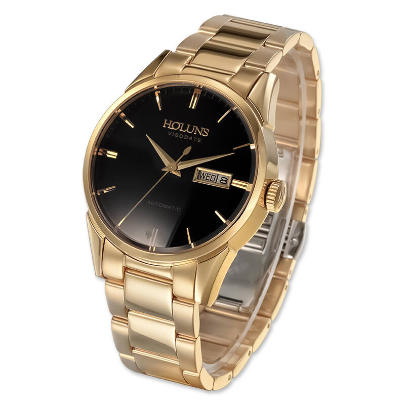 豪伦诗(holuns)维诗达系列手表时尚商务手表运动防水全自动机械皮带