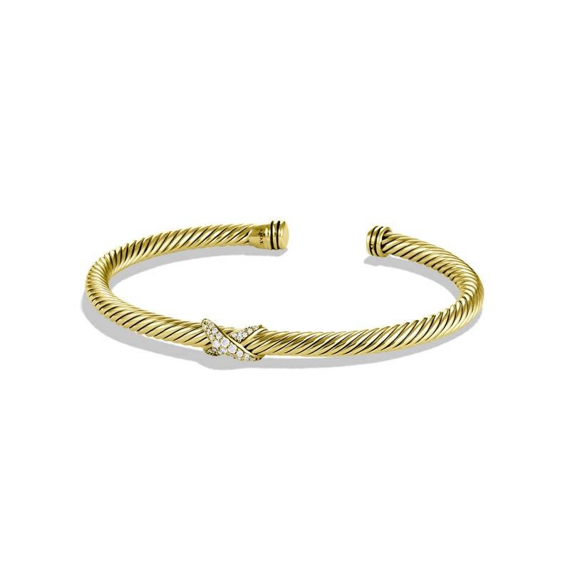 大卫·雅曼 david yurman 女式手链 gold q00165761 one size