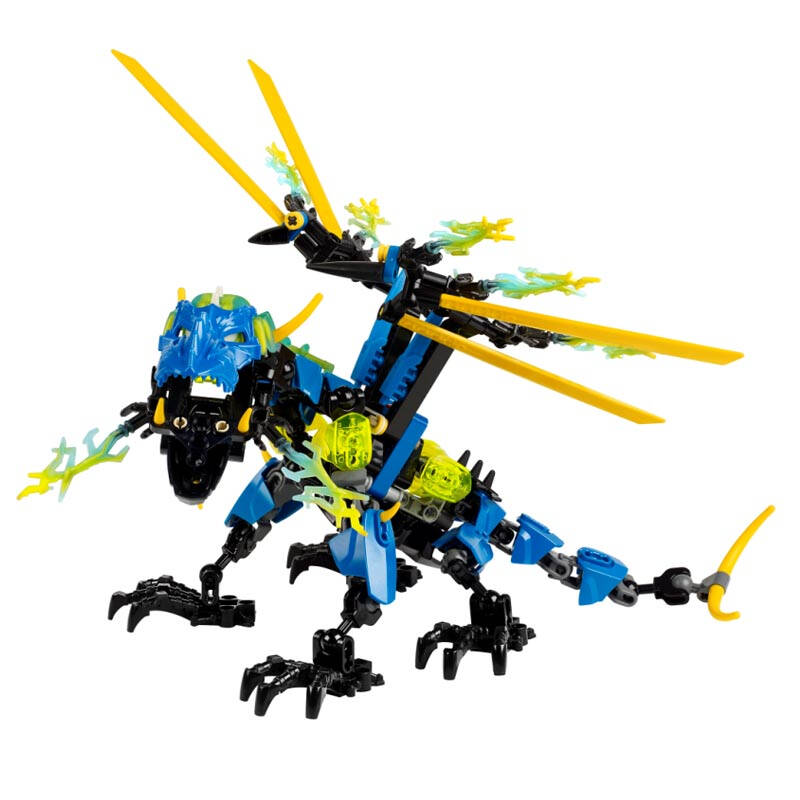 乐高lego 积木拼砌 英雄工厂系列 雷电龙l44009