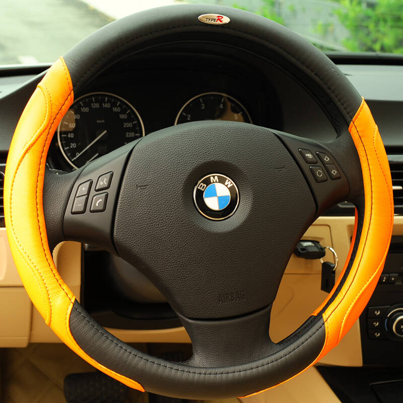 typer 方向盘套 把套 环保内圈 tr-f20 橙黑