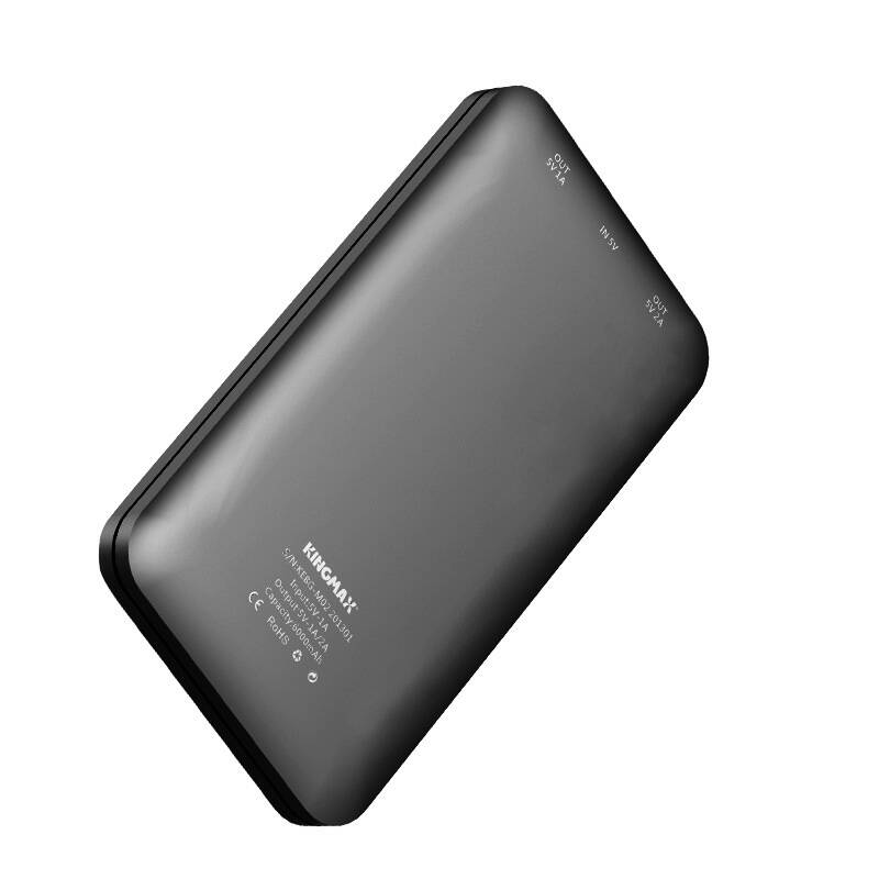 胜创(kingmax) kebg-m02 超薄 触感开关 6000mah聚合物移动电源充电宝