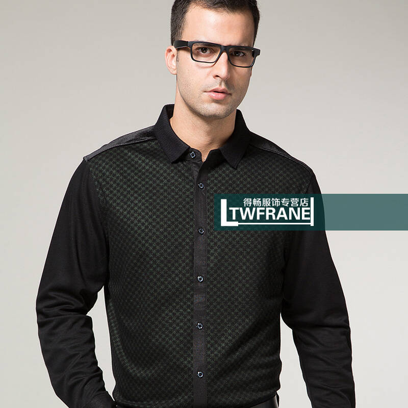 顺丰包邮 专柜正品ltwfrane法国老人头商务休闲男装 男士羊毛桑蚕丝