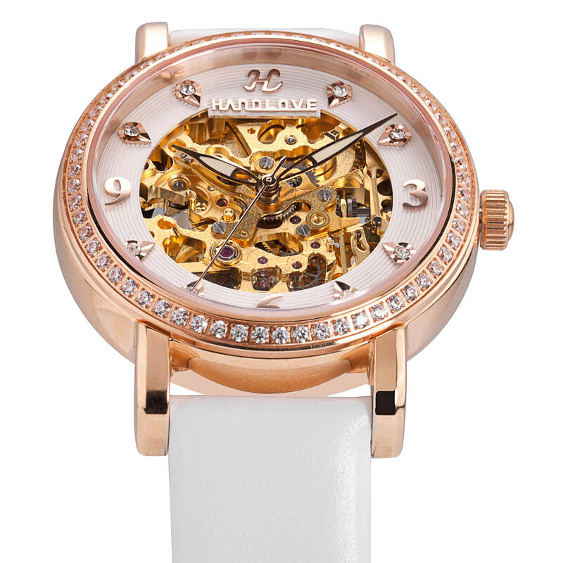 汉爱(handlove) 全自动机械表女士手表h5.