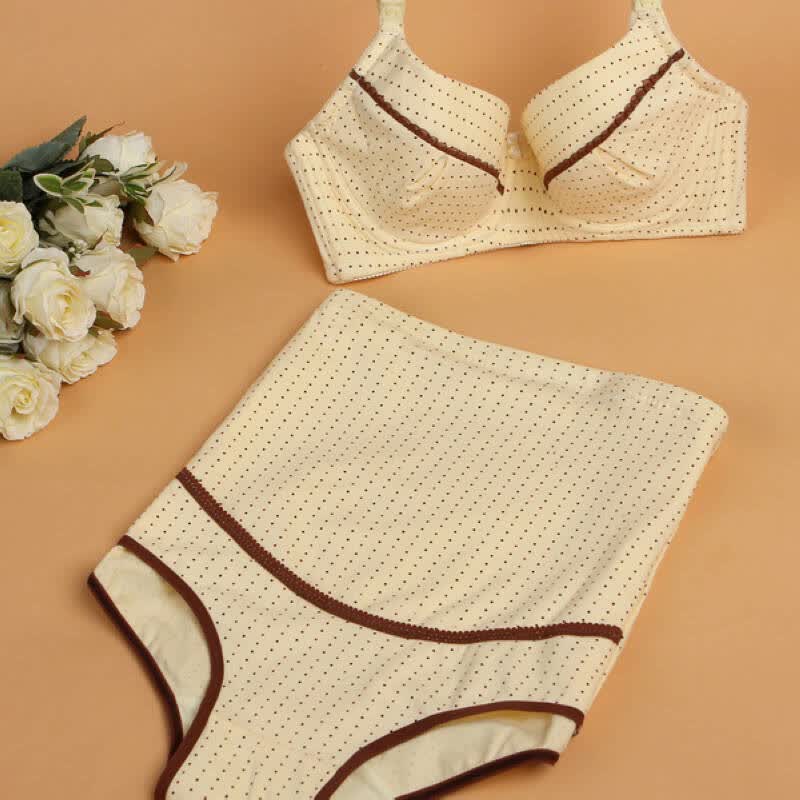 孕妇装全棉孕蕾丝边妇文胸短裤yz9880 米黄色 90d