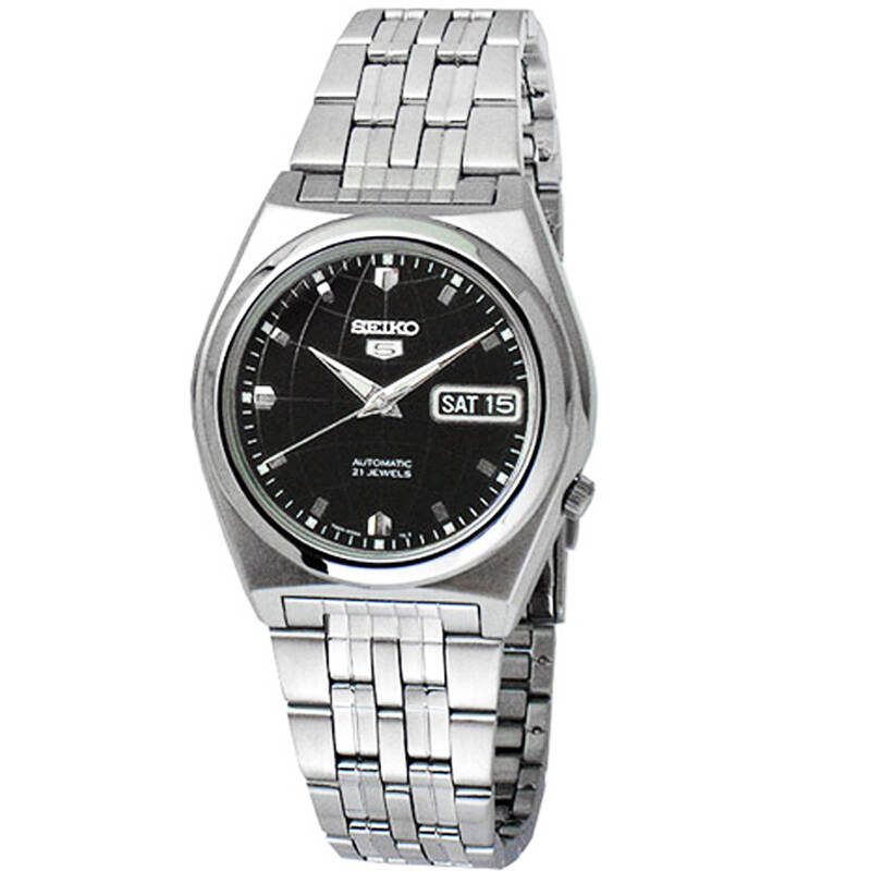 精工(seiko)盾牌5号第二代自动地球男表 snk669k1