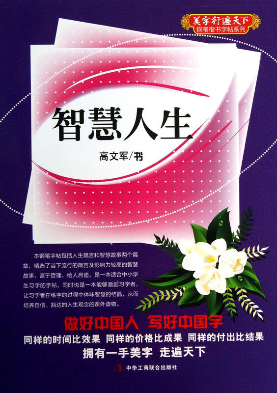 智慧人生/美字行遍天下钢笔楷书字帖系列