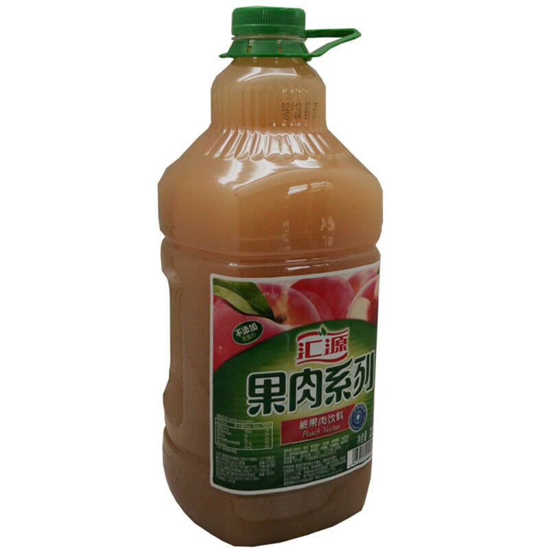 汇源 桃果肉果汁2.5l 瓶装