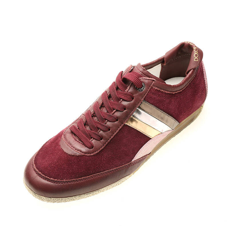 d&g 杜嘉班纳 专柜正品 男士休闲单鞋 81456 紫色 41