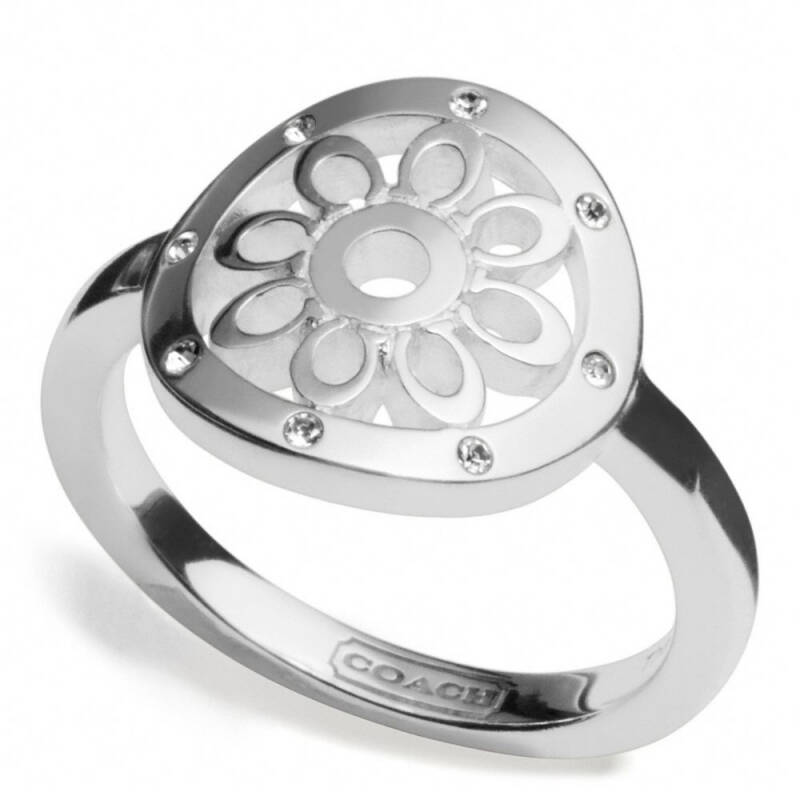 coach 蔻驰 女式戒指 silver/silver q00021151 8