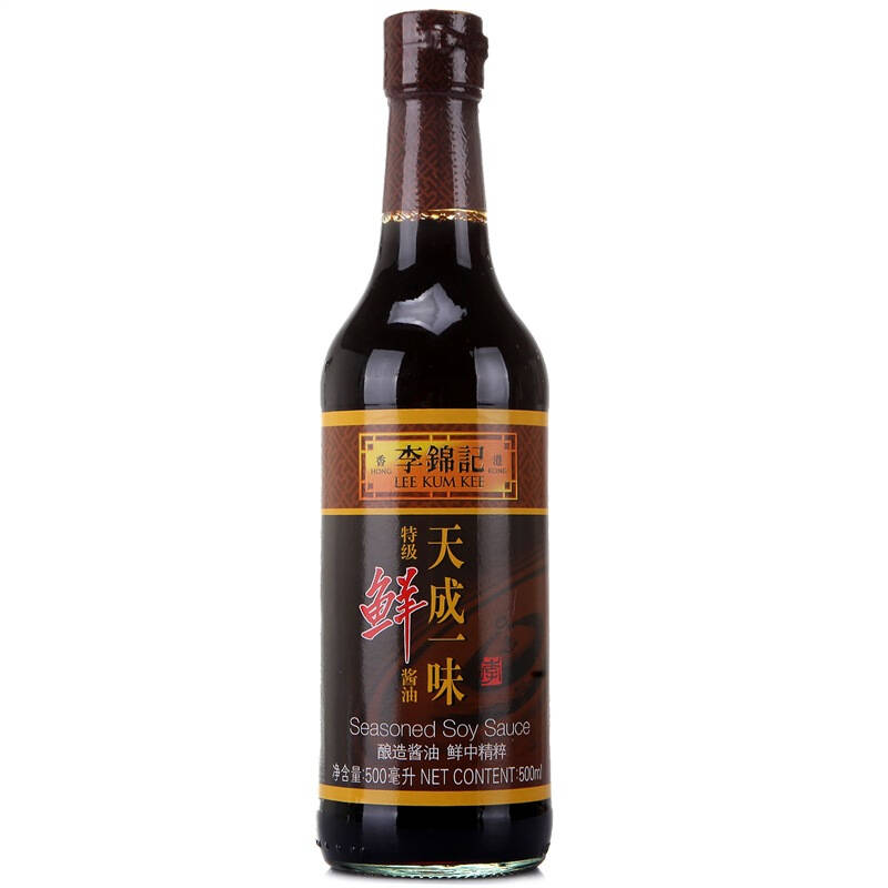 李锦记 天成一味 特级鲜酱油 500ml 自营