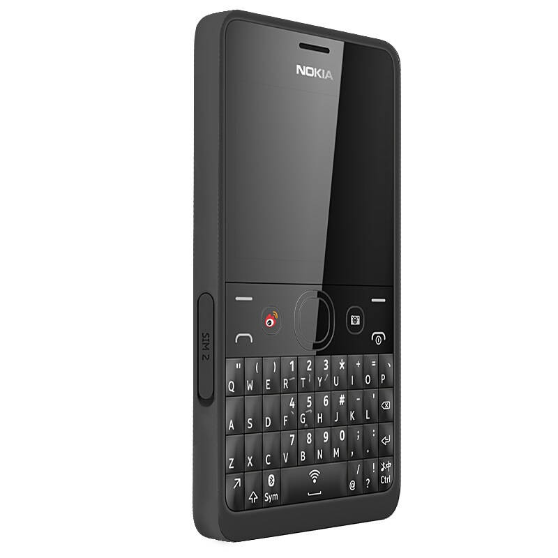 诺基亚(nokia)asha 210 gsm手机(黑色)双卡双待