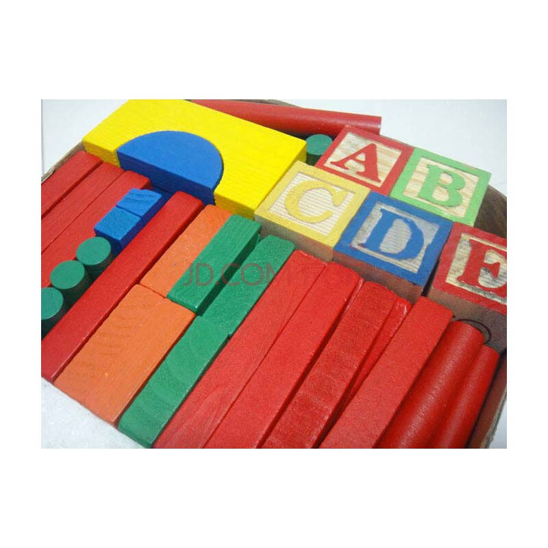 木头积木 积木 9921 背包积木