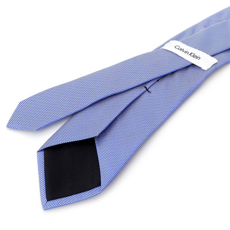 calvin klein 卡文克莱 男款天蓝色真丝领带 rn121148