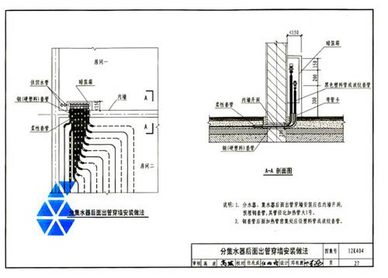 国家建筑标准设计图集(12k404·代替03k404,03(05)k404):地面辐射供暖