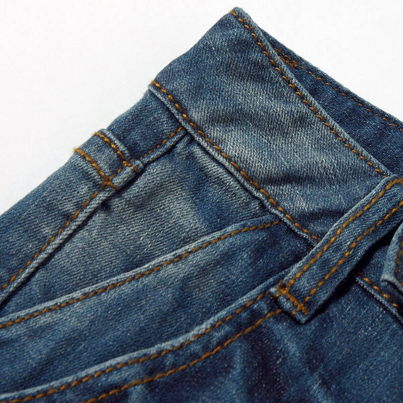 美特斯邦威metersbonwe女装斜插袋背带牛仔短裤254621 浅黄 155/62a