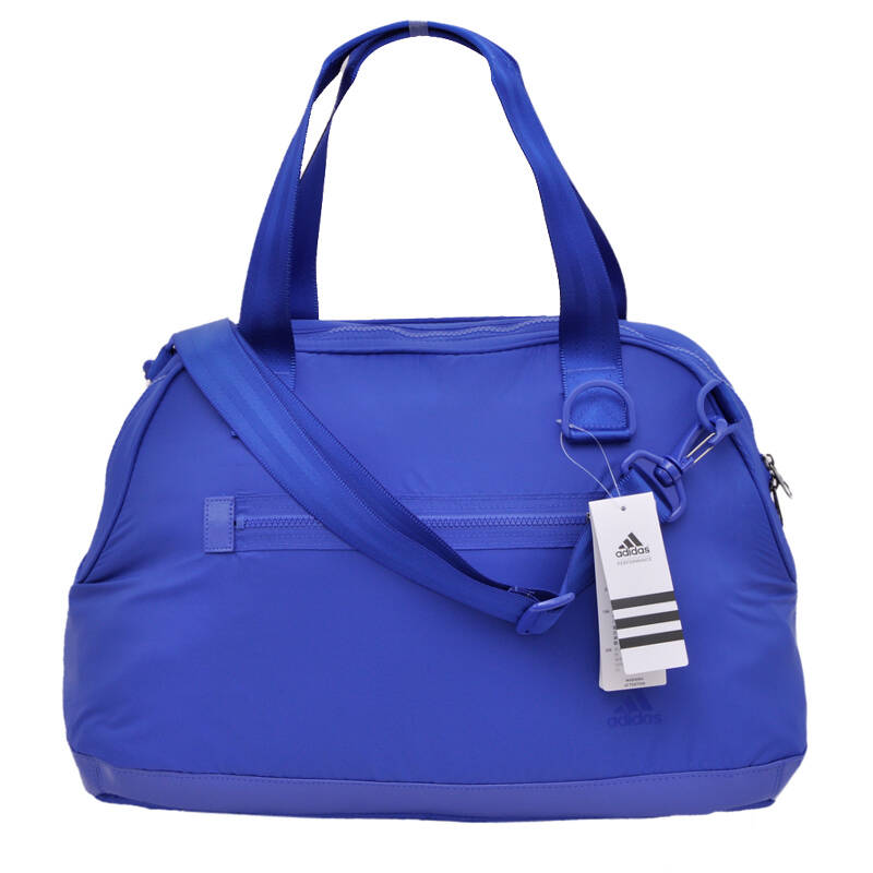 adidas阿迪达斯 女士挎包 休闲运动包包 单肩手提包 d87529 新款 蓝d8