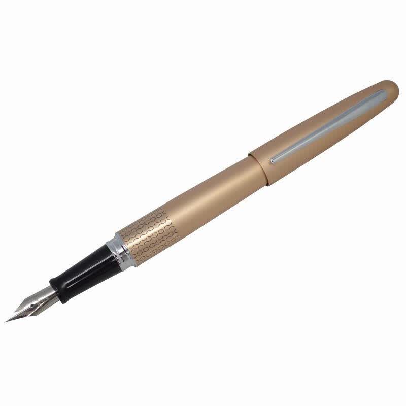 百乐(pilot) fp-mr1-f-gdz 88g自来水笔f咀 金色格纹
