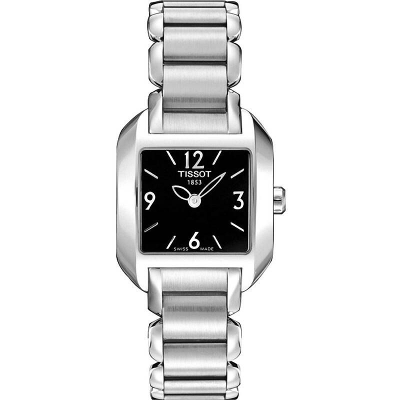 tissot/天梭 t-trend海浪系列经典时尚女装腕表t02.1.285.52