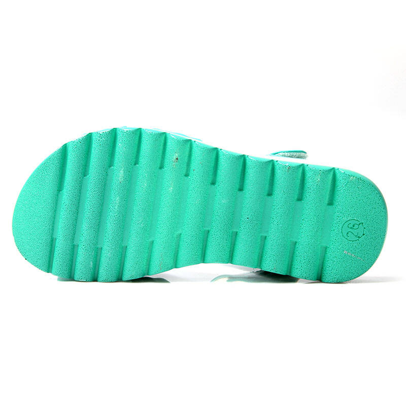 小叮当 女童 凉鞋 宝宝沙滩公主鞋 韩版花朵儿童凉鞋 db3336 兰色 25