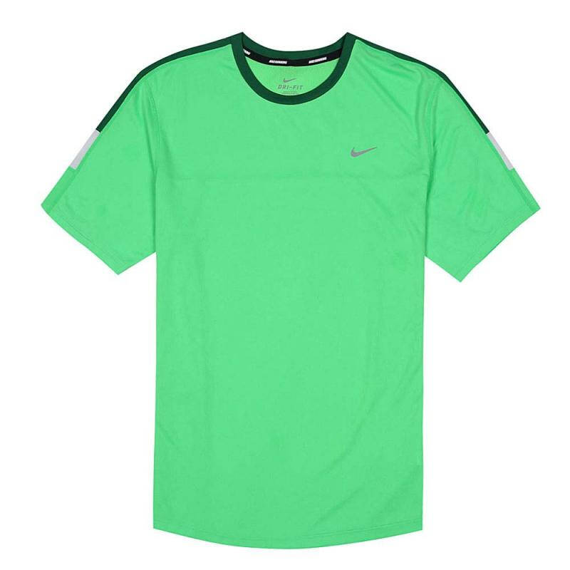 nike耐克 2013新款racer ss男子运动t恤543232-370 绿 xl